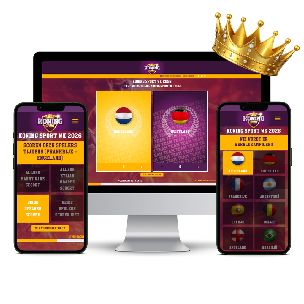 WM-Tippspiel 2026 - Königspaket (10 teilnehmer)